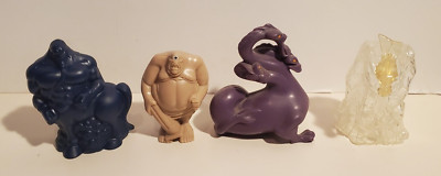 DISNEY HERCULES McDONALD'S HAPPY MEAL KIDS 1996 LOOSE TOY LOT/4 HYDRA CYCLOPS