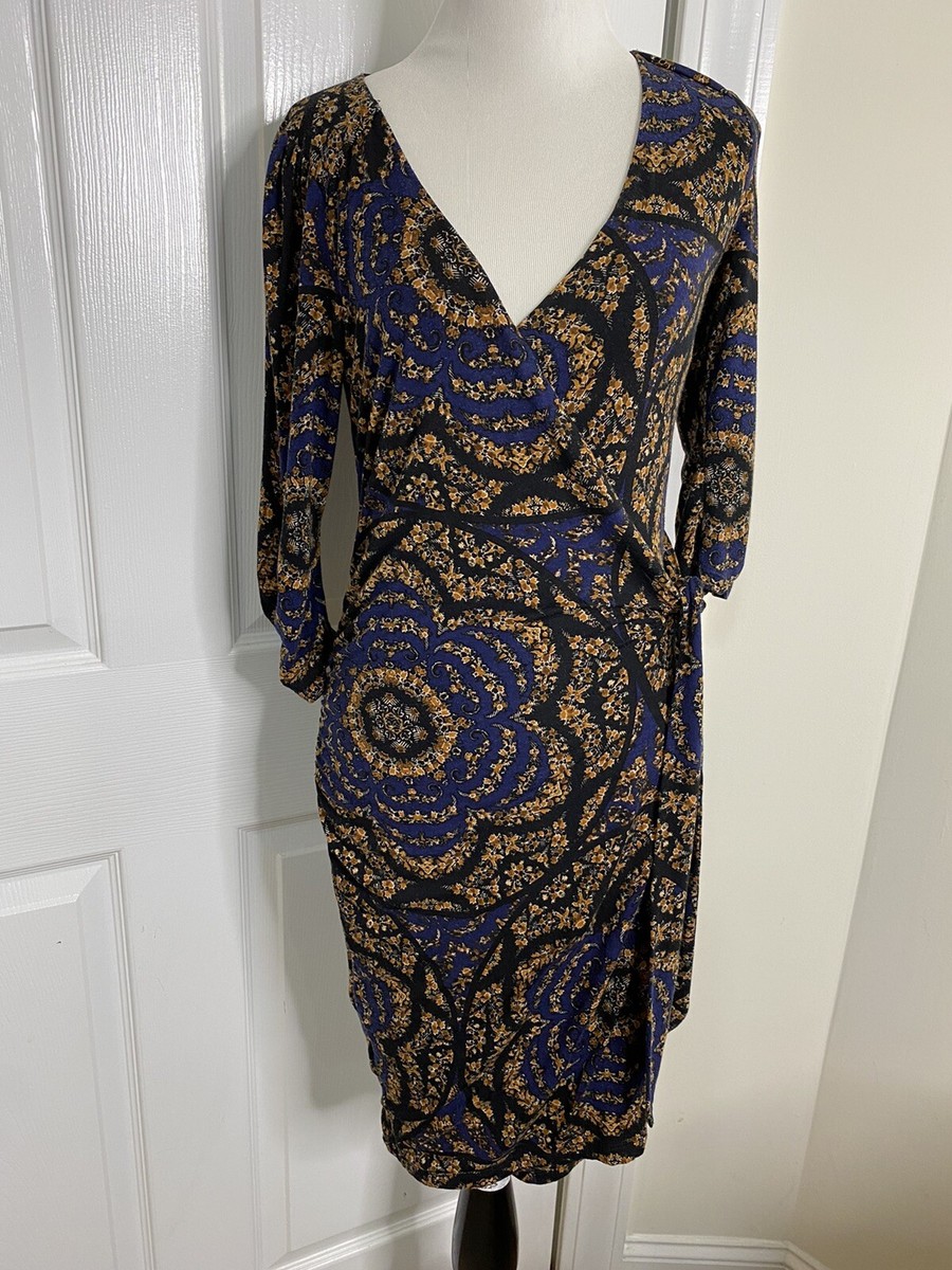 slim fit dress slacks Easy Choice Ribbed Long Sleeve Mini A-Line Wrap Dress main image 0