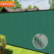50ft Green Fence Privacy Screen Windscreen Heavy Duty Backyard Privacy Fence