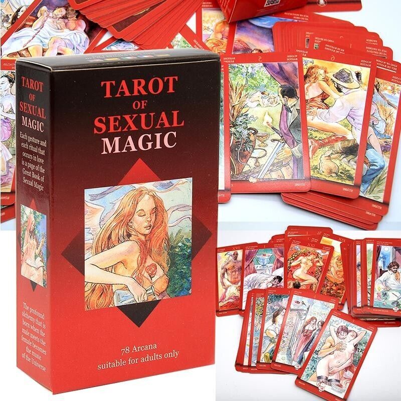 Tarot:78 Tarot Cards Deck English Divination Oracle Adults Game
