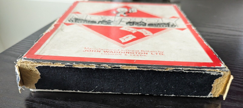 VINTAGE MONOPOLY WW2 1940s WAR TIME PACK - CARD PIECES, WOODEN BUILDINGS 453689 - Picture 12 of 12