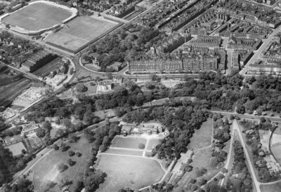 North Gate Lord's Cricket Ground St John's Wood England c1930 OLD PHOTO 1