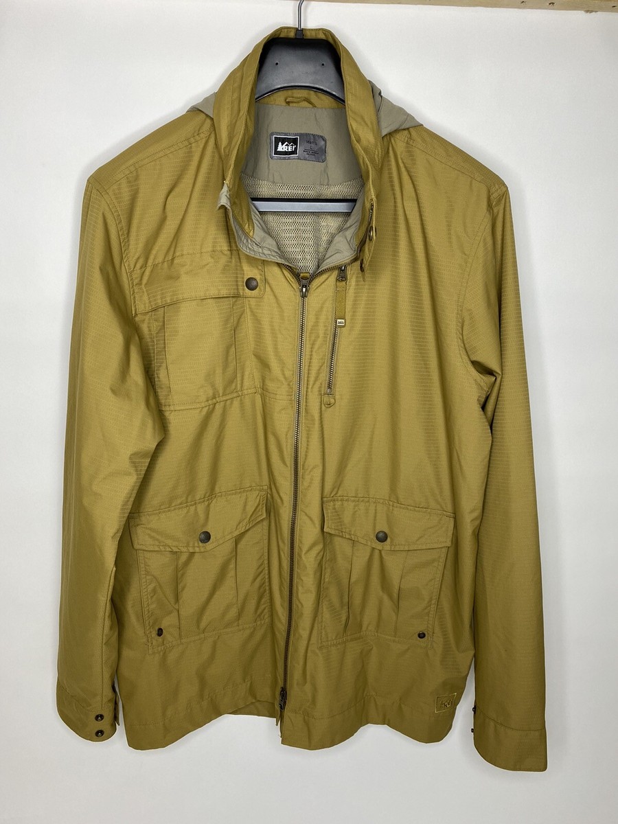 Men's REI 861261 Nylon Hooded Full Zip Jacket •Size L *NWOT | eBay
