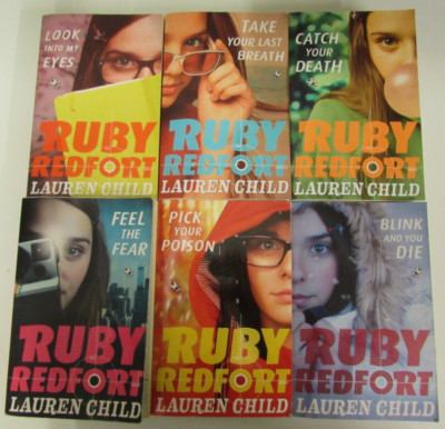 1-6 EXCITING COMPLETE RUBY REDFORT BOOKS by LAUREN CHILD ** FREE UK POST **