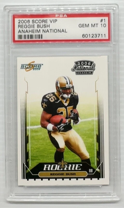 Reggie Bush Score VIP Anaheim National #1 Anaheim National