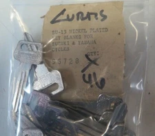Curtis Key Blank SU-13 / 96728 Lot of 2 Pcs NOS (O8B-2-6)