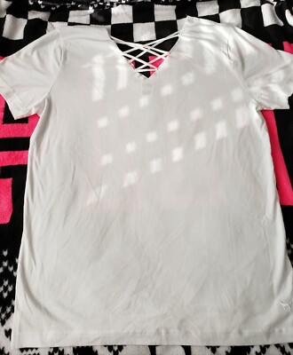 NWT Victoria's secret Pink Campus sleeve tee shirt  Vspink tshirt 