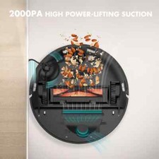 TACKLIFE Robot Vacuum Cleaner , 2000Pa Vacuum and Mop 2 in 1 Lidar Navigati 6