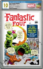MARVEL COMICS - FANTASTIC FOUR #1 - SILVER FOIL - CGC 10 GEM MINT FIRST RELEASES