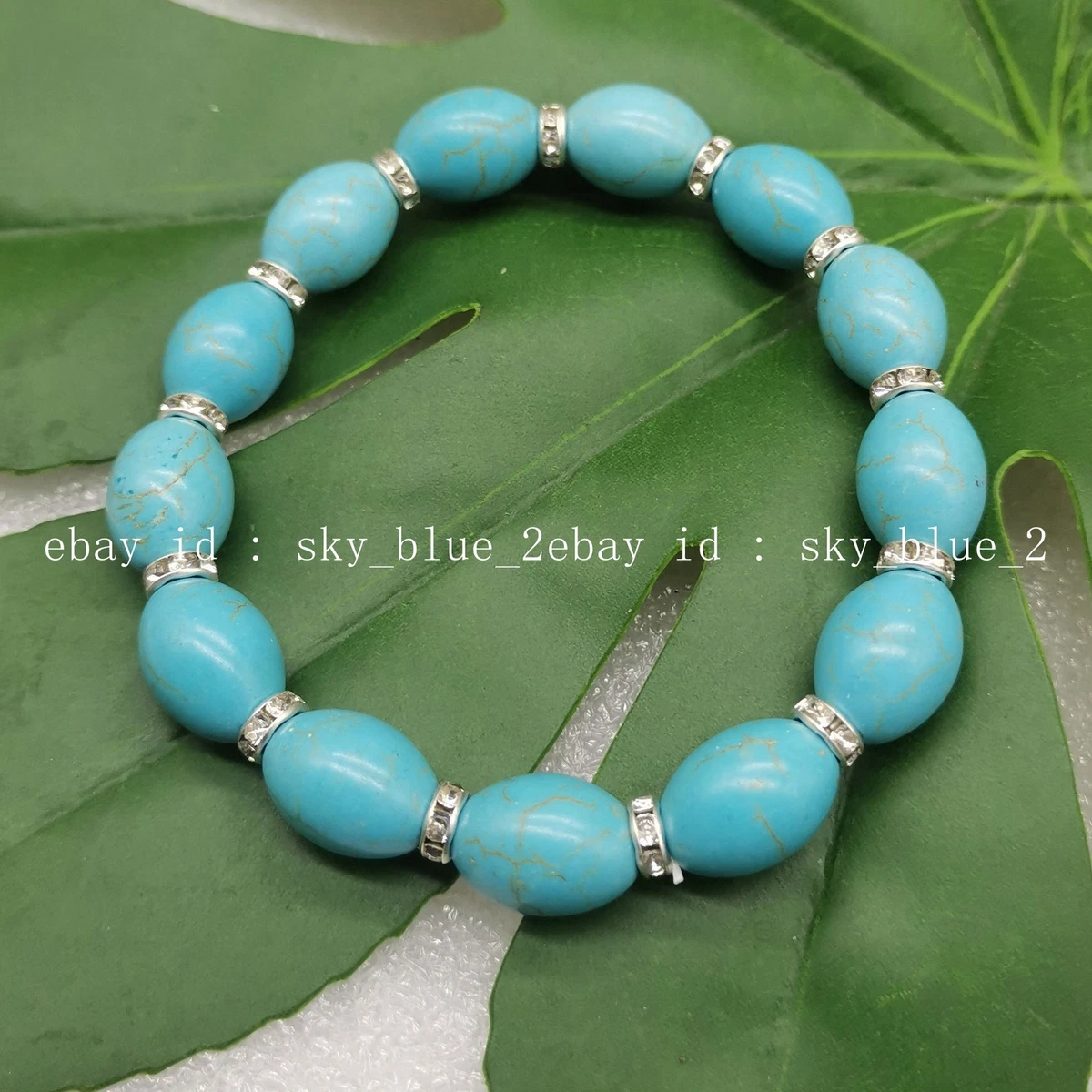 Delicate turquoise bracelet sale
