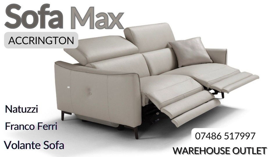 Brand new Stunning most comfortable Venus curved corner LH Chaise white ...