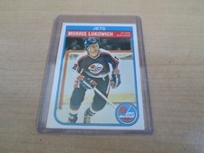 1982-83  OPC # 383 MORRIS LUKOWICH      WINNIPEG JETS