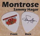 MONTROSE Band logo novelty HAGAR signature guitar pick -  (S-L2)
