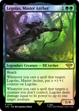 MTG FOIL Legolas, Master Archer  - The Lord of the Rings #173