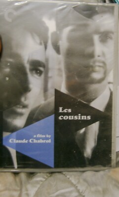 Les Cousins DVD, Criterion, Chabrol, Brialy, French B&W w/ subs, NEW commentary