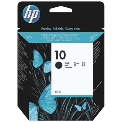 Original HP Nr. 10 schwarz Tinte C4844A DesignJet OfficeJet MHD Angebot Neu!
