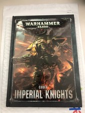 Warhammer 40K 2018 Imperial Knights Codex Hard Cover Good OOP Army Book