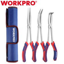 WORKPRO 3-PIECES Long Reach Pliers Set 11 Inc...
