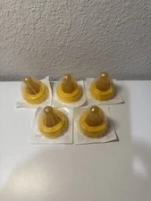 Abbott Nutrition Similac Slow Flow Nipple & Ring, R, L53894H,  (pack of 5)