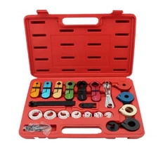 Car Fuel Air Conditioning Line Cooler Master Quick Disconnect Set A/C Tool 22Pcs