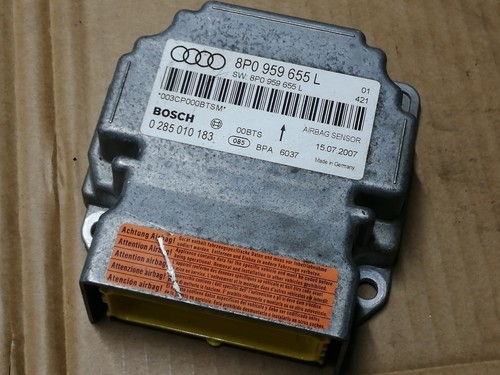AUDI A3 8P 1.6 BENZIN AIRiBAG STEUERGERÄT ECU 8P0959655 2005-2008