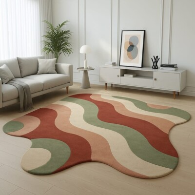 SABA RUGS MULTI COLOR (ORGANIC WAVE)