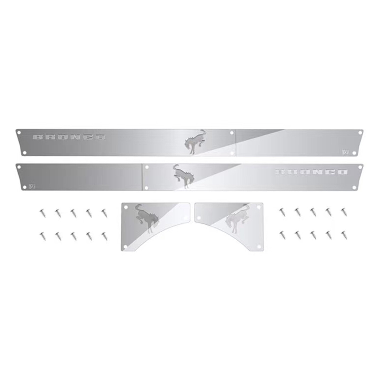 Upgrade 1/10 RC Car Anti-Scratch Plate Board  for TRAXXAS TRX4 Bronco 2021