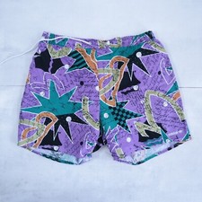 ADIDAS VINTAGE SHORTS GLOSS SPRINTER COTTON SHINY PANTS WORDS
