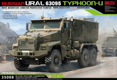 RPG Models Russian Ural 63095 Typhoon U Mrap U 1:3 5 COD.35008