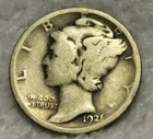 1921 mercury dime