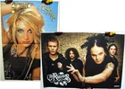 Kesha Rose Sebert Ke$ha / Rasmus Lauri Ylönen two-sided magazine poster A3 16x11