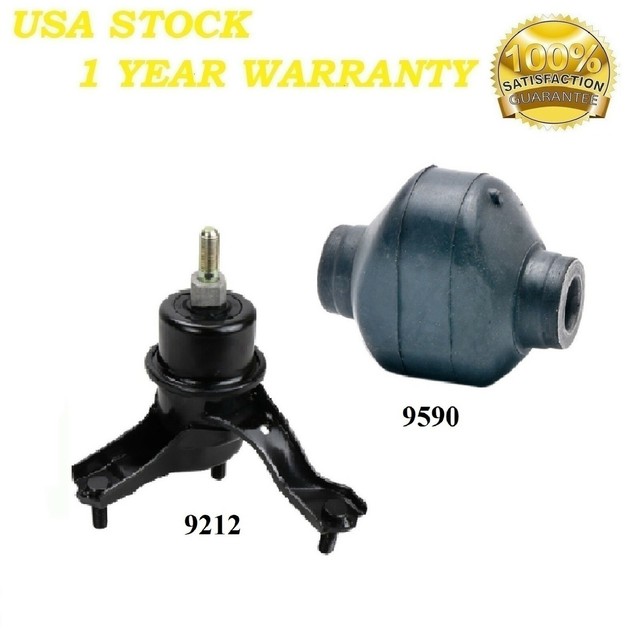 2 PCS FRONT & REAR MOTOR MOUNT FIT 20072015 LEXUS RX350 3.5L eBay