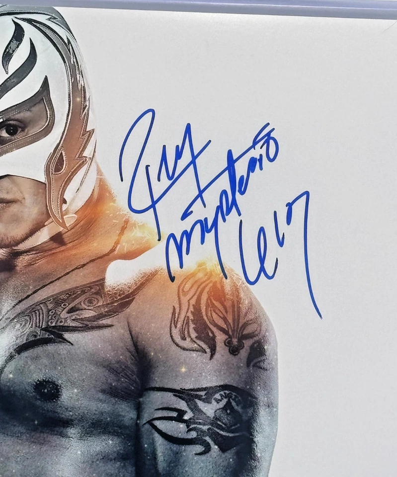 Rey Mysterio Signed WWE 11x14 Photo Inscribed 619 JSA CC74465 Autograph Lucha - Image 2 of 4