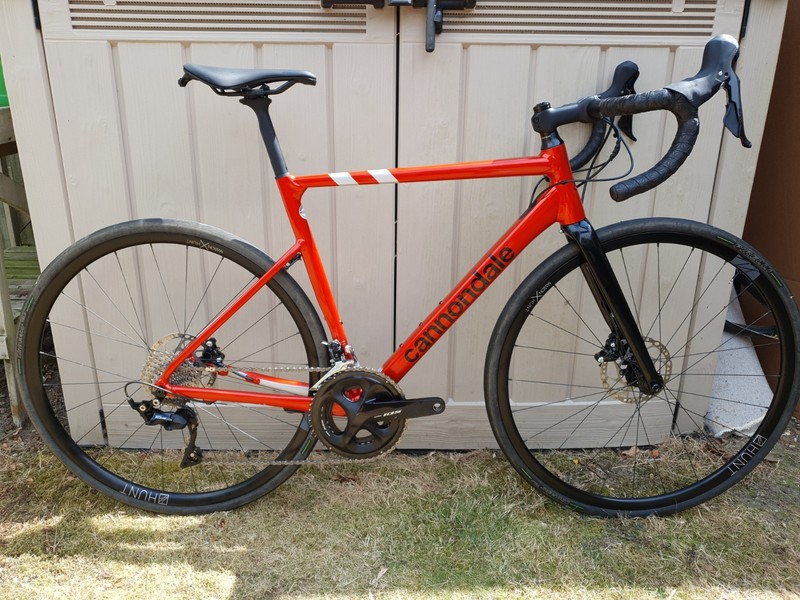 Cannondale CAAD13 Disc 105 54cm 2022 Hunt Wheels 4iiii Power Meter VGC