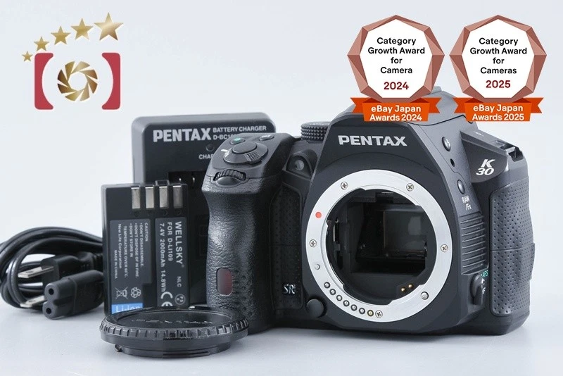 PENTAX K-30 Negro 16.3 MP DSLR Cuerpo de la cámara de Japón - Imagen 1 de 4