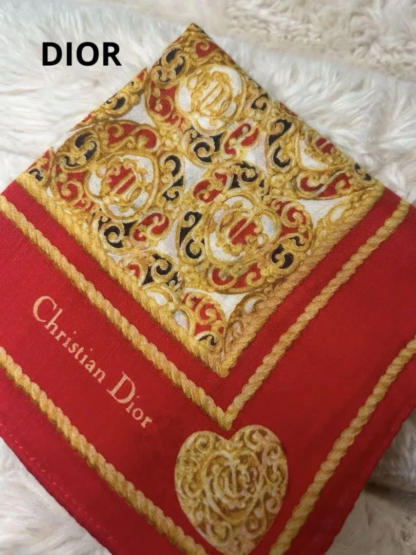 Mouchoir Christian Dior coton 46 cm 17