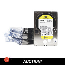 (16 TB) 4x WD 4 TB HDD 3,5" SATA 6 Gb/s WD4000FYYZ-01UL1B2 disco rigido