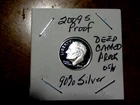 A DEEP CAMEO PROOF 2009-S ROOSEVELT 90% SILVER DIME O1