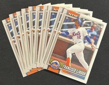 2026 Topps Series 1 - Francisco Lindor- #123 - Mets  -  LOT OF 10 - NM/Mint