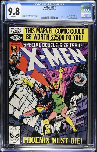 Uncanny X-Men #137 Marvel 1980 9.8 NM/M CGC Graded Comic Key Dark Phoenix Saga