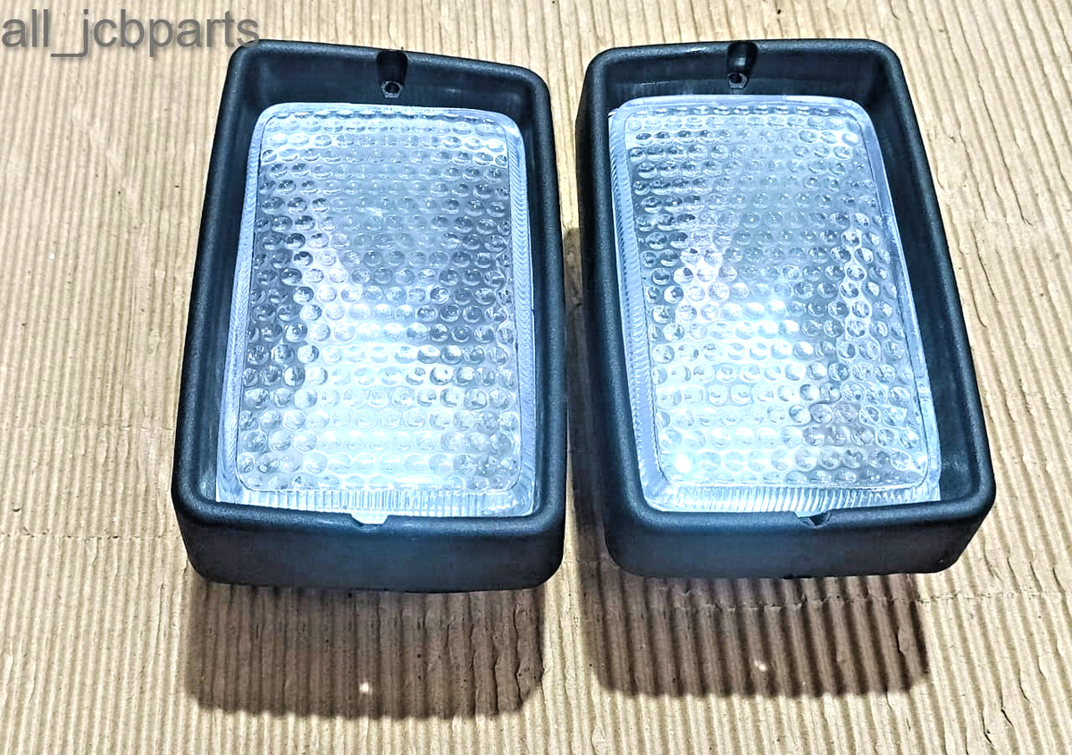 LaQ 3700~3800ピース Jcb Parts - Front & Rear Working Light, Set Of 2 Pcs. (Part No