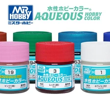 Gunze GSI Mr.Hobby Aqueous Color Acrylic Paint H1~H96 (10ml) Multiple Options