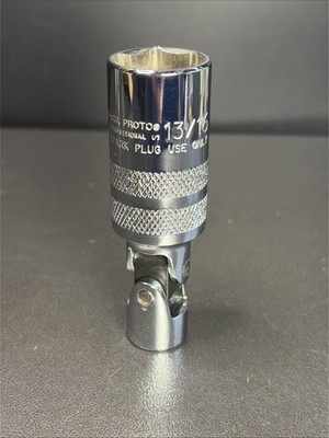 Proto Pro. 5026-50A  , 13/16'' Flex Universal Spark Plug Socket , 3/8 Dr., 6 Pt.