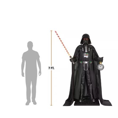 Star Wars prop 7 FT Animated Darth Vader Home Depot Life-size Most