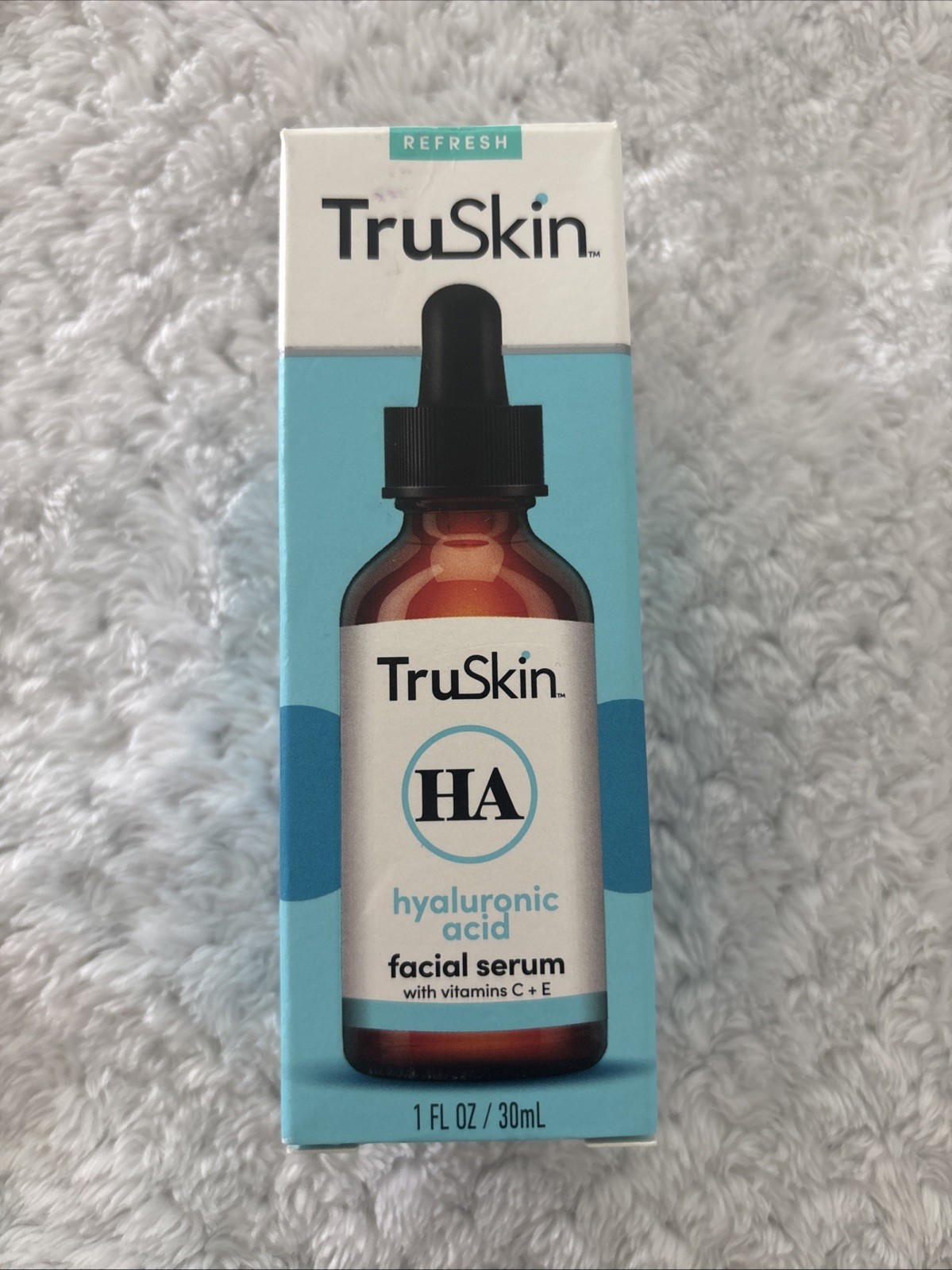 TruSkin Hyaluronic Acid Serum with Vitamin C & E for Face - 1 oz / 30 mL