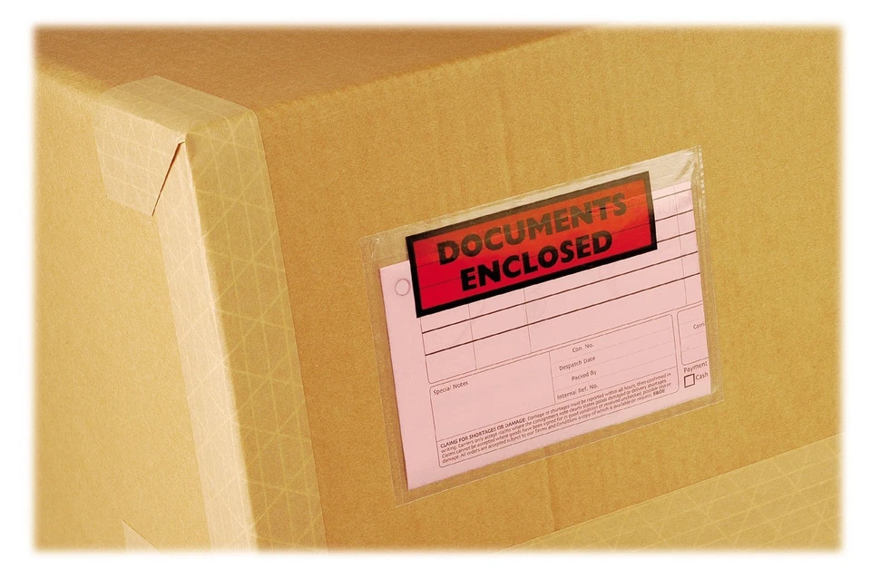 Documentos Cerrados Carteras Sobres Impresos Transparente Ventana Stick Autoadhesivo A6 - Imagen 4 de 4