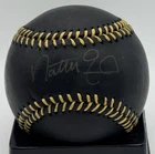 Nathan Eovaldi 2018 Red Sox 2023 Rangers Yankees Autographed Black Baseball COA