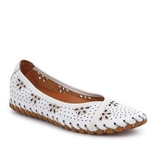 Pavers Leather Cushioned Pumps - Size 5
