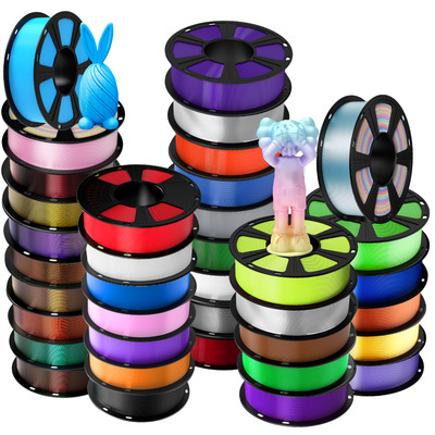 【Buy 6 Get 4 Free!Add 10】GEEETECH 3D Printer Filament 1KG PLA /ABS+/PETG/TPU US