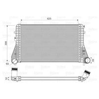 Valeo LadeluftkÜHler TurbokÜHler Passend FüR Audi TT Seat Alhambra Altea Leon